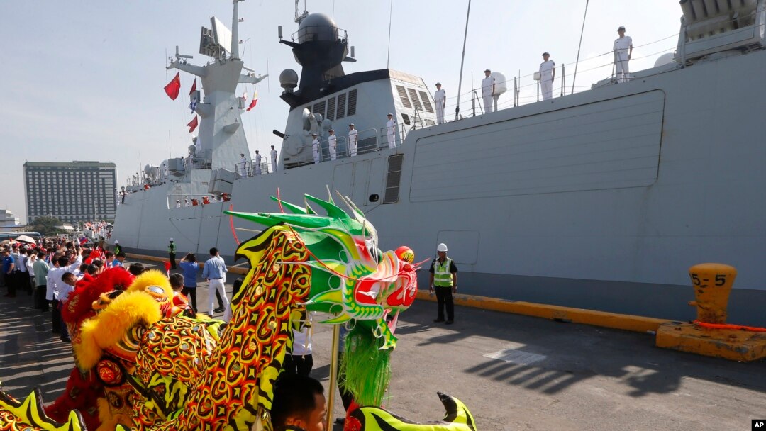 China mengirim kapal perang fregat 054A kepada Pakistan (foto: dok). 