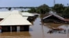 FILE - Houses partially submerged in flood waters are pictured in Lokoja city, Kogi State, Nigeria Sept. 17, 2018. 