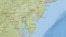 A rare earthquake jolted the Mid-Atlantic region of the East Coast on Thursday evening, but there were no immediate reports of damage or injuries. The quake was centered about 6 miles (10 kilometers) east-northeast of Dover, Delaware. 