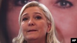 Marine Le Pen, le 7 décembre 2015 à Lille. 