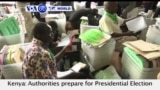 VOA60 World PM- Kenya: Authorities prepare for Presidential Election Tuesday