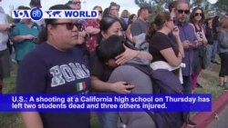 VOA60 World- A shooting at a California high school on Thursday has left two students dead and three others injured.