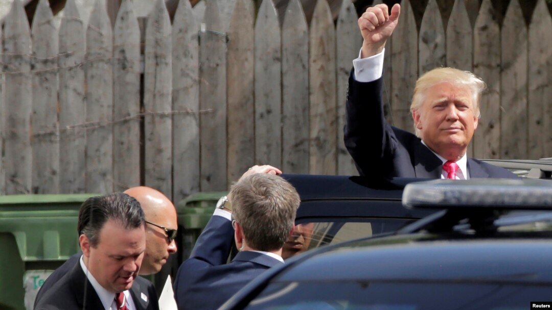 Verovatni republikanskik predsednički kandidat, Donald Tramp. Vašington, 7. jul 2016.