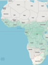 Map of Africa