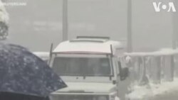 Քաշմիրում ձյուն է տեղացել