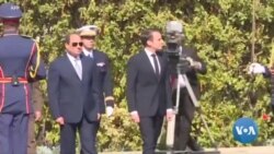 Macron rencontre lundi son homologue égyptien al-Sissi au Caire