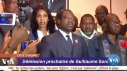 Démission imminente de Guillaume Soro