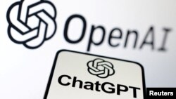 FILE PHOTO: Illustration shows OpenAI and ChatGPT logos