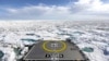 FILE - A Finnish icebreaker sails through sea ice floating on the Victoria Strait along the Northwest Passage in the Canadian Arctic Archipelago, July 21, 2017. The U.S., Canada and Finland on July 11, 2024, announced they will build up their icebreaker fleets.