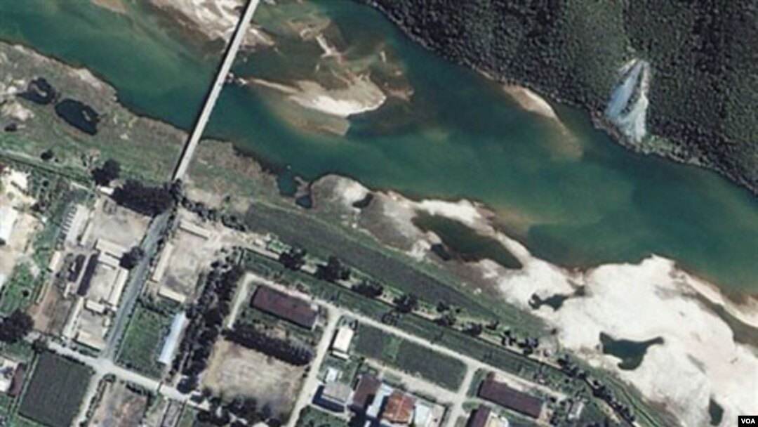 Foto satelit fasilitas nuklir Korea Utara di pusat nuklir Yongbyon (foto dokumentasi).