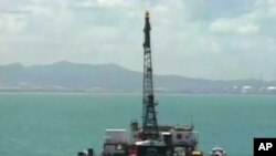 Venezuelan oil rig