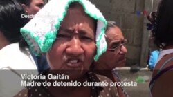 Desde Nicaragüa: "Mi hijo no es un delincuente"