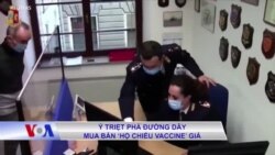  Ý triệt phá đường dây mua bán ‘hộ chiếu vaccine’ giả 