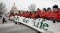Anti-abortion activists march past the Capitol in Washington, Friday, Jan. 25, 2013, to the Supreme Court as they observe the 40th anniversary of the Roe v. Wade decision.