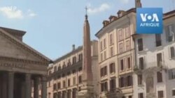 Coronavirus: la Piazza Navona de Rome vide alors que les commerces ont fermé