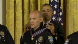 Obama Honors 13 Exceptional Police Officers