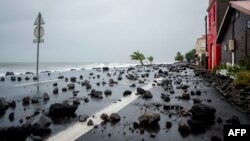 Hobomboleetii Mariyaa jedhanitti iddoolaa Martinique naannoo Karibiyaan jedhan waliin dhahee manneen qaqaarise Fulbaana 19,2017