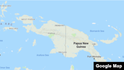Peta Papua Nugini