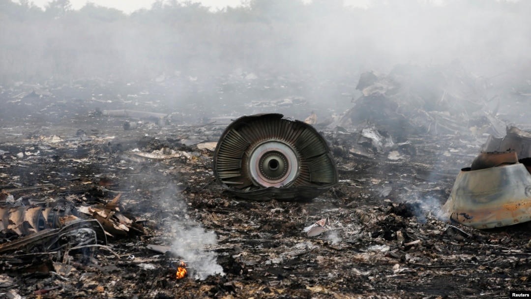 Grabovo qishlog'i, Donetsk, Ukraina, 17-iyul, 2014