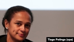 Isabel dos Santos, fille de l'ex-président angolais José Eduardo dos Santos, à Lisbonne, le 1er octobre 2013.