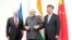 FILE PHOTO: Russia's President Putin, India's Prime Minister Modi and China’s President Xi attend a meeting on the sidelines of the G20 summit in Osaka, Japan, June 28, 2019.