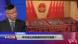 媒体观察:中共成立反腐威权机构可自医?