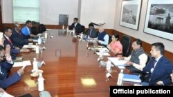 Waftiga Somalia oo la kulmay madaxda India