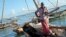 Vae Buno Vae has been fishing around Lamu for 35 years, but now he’s afraid fishing as a livelihood is about to vanish, Nov. 26, 2014. (Hilary Heuler / VOA News)
