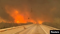 آتش سوزی جنگل‌ها در تگزاس