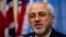 FILE - Iranian Foreign Minister Mohammad Javad Zarif speaks to the media.