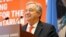United Nations Secretary-General Antonio Guterres adresses the media during a news conference after the High-Level Pledging Event for the Humanitarian Crisis in Yemen, in Geneva, Switzerland, April 3, 2018.