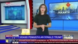 Laporan langsung VOA - Berita Satu : Sidang Pemakzulan Donald Trump