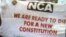 The NCA is campaigning for a 'NO' vote and says it will go ahead with its campaign even if a court outcome is against it