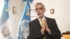 Iván Velásquez, cuando se desempeñó como comisionado de la Comisión Internacional contra la Impunidad de las Naciones Unidas, durante una entrevista con el cuerpo de prensa internacional en la sede de la CICIG en Ciudad de Guatemala, el jueves 2 de septiembre de 2019.