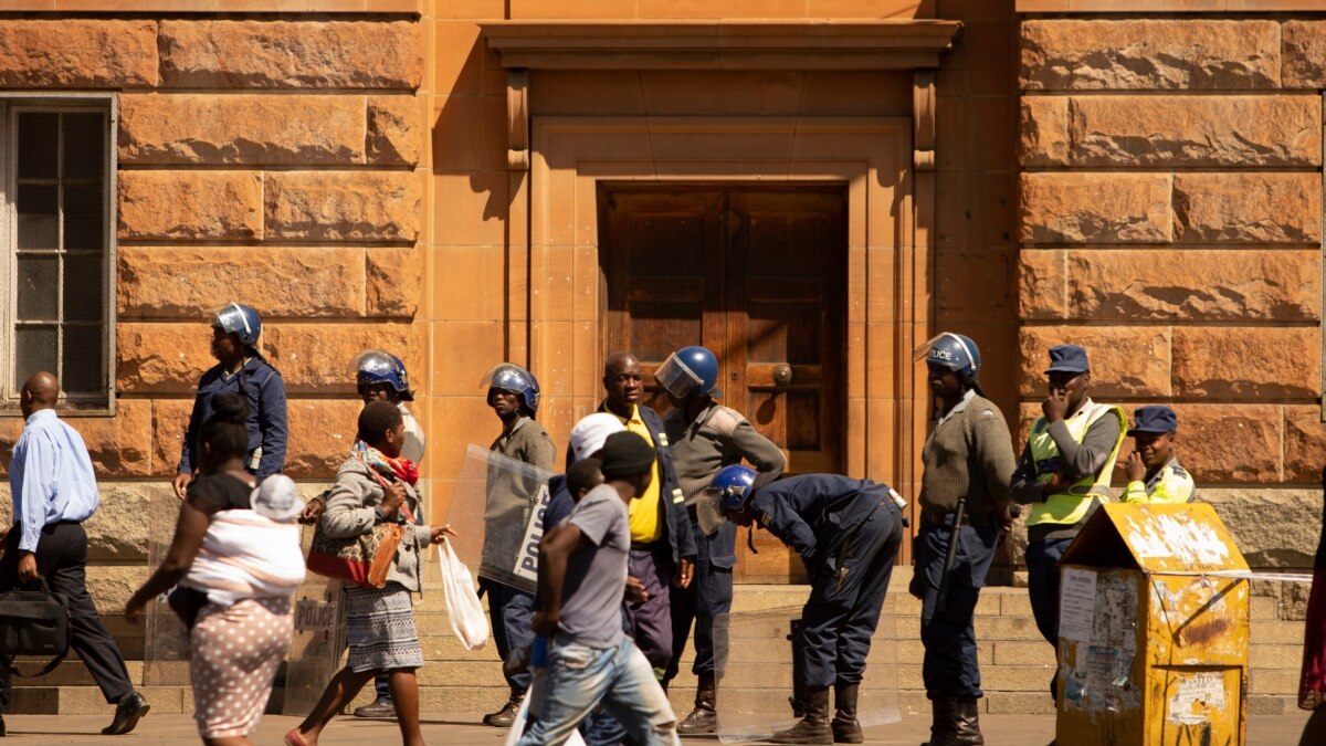 Few Demonstrators Turn Up for Zimbabwe Protest in Bulawayo