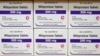 ARCHIVO - Cajas del medicamento mifepristona en un estante del Centro de Mujeres del Oeste de Alabama en Tuscaloosa, Alabama, el 16 de marzo de 2022.