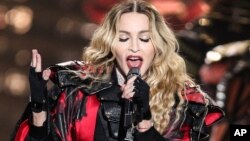 Madonna performs at the opening night of her Rebel Heart Tour at the Bell Center on Sept. 9, 2015.