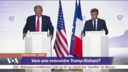 Possible rencontre Trump-Rohani après le G7