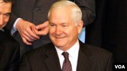 Menteri Pertahanan AS, Robert Gates.