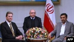 Iranski predsednik Mahmud Ahmadinedžad i nemački ministar inostranih poslova Gvido Vestervele