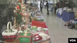 Pengumpulan sumbangan melalui Combined Federal Campaign di kantor Voice of America, Washington DC (foto: dok. VOA)