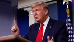 VOA: Trump dice que estados tomarán decisiones sobre pandemia