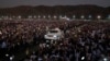 Pope Francis leaves after leading a holy mass at Tasitolu park in Dili, East Timor, Sept. 10, 2024. 