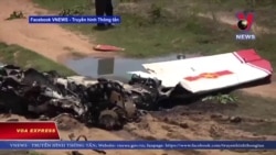 Khánh Hòa: Rớt máy bay quân sự, hai phi công tử nạn