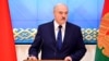 Belarusian President Alexander Lukashenko speaks during a meeting with the country's political activists in Minsk, Belarus, Sept. 16, 2020.