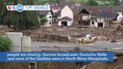 VOA60 Addunyaa - German Floods Leave at Least 100 Dead