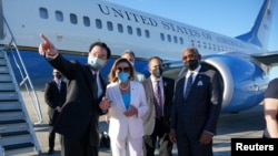 Chủ tịch Hạ viện Mỹ Nancy Pelosi có chuyến thăm ngắn ngủi kéo dài một ngày đến Đài Loan