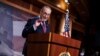 Senate Majority Leader Chuck Schumer, D-N.Y., praises his Democratic Caucus at a news conference just after the Senate narrowly approved a $1.9 trillion COVID-19 relief bill, at the Capitol in Washington, March 6, 2021. 