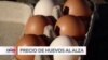 Gripe aviar eleva precios de huevos en EEUU