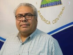 Sergio Marín Cornabaca, de la Organización de Periodistas y Comunicadores Independientes de Nicaragua. [Foto: Daliana Ocaña/VOA]